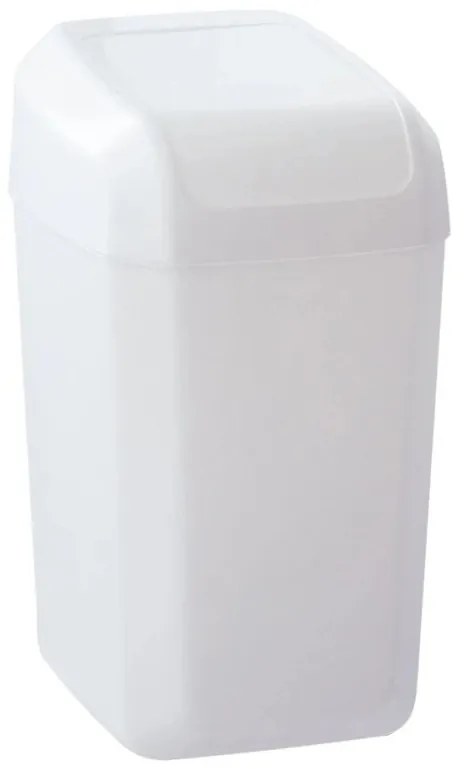 Denox Troya szemetes 15 l, fehér, 15 l