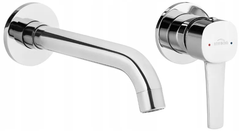 Invena Glamour Trend, rejtett mosdócsaptelep, króm, BP-02-U01-V