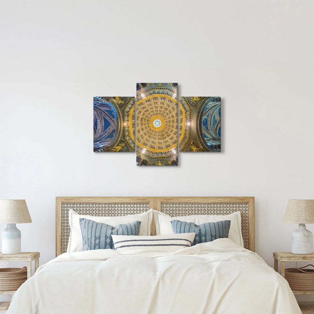 A Siena templom mennyezetének képe (90x60 cm)
