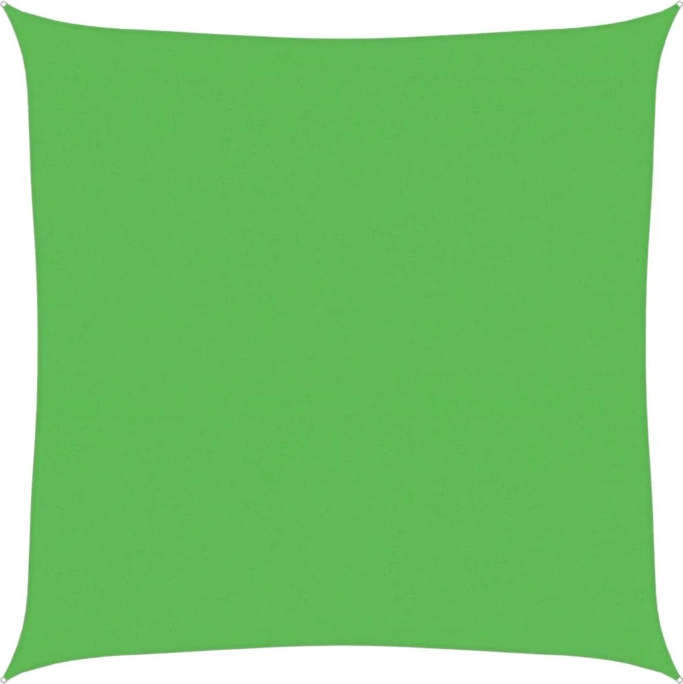 vidaXL világoszöld HDPE napvitorla 160 g/m² 4,5 x 4,5 m