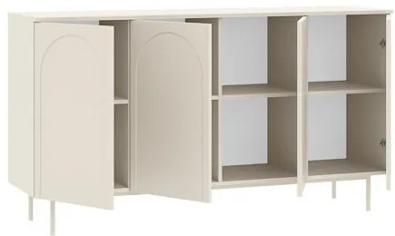 HELA Komód Beige Színben 160 cm