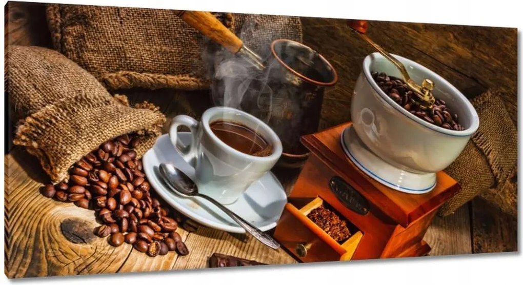 Képek 115x55 Ízletes kávé Csokoládé