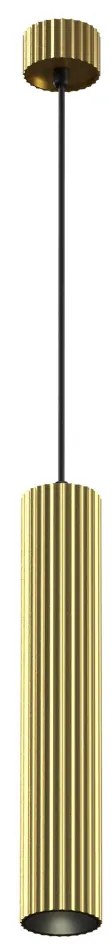 MAYTONI P106PL-01-GU10-BS CALIPSO Hengeres Függesztett Lámpa Sárgaréz GU10 IP20