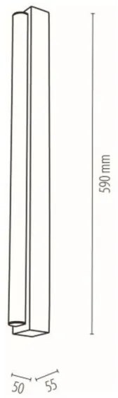 Spot-Light8961174-LED Fürdőszobai tükörvilágítás AQUAVIVA LED/9W/230V IP44 tölgy