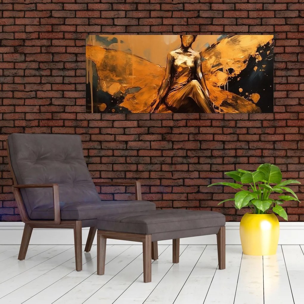 Kép - Egy tündér absztrakciója (120x50 cm)