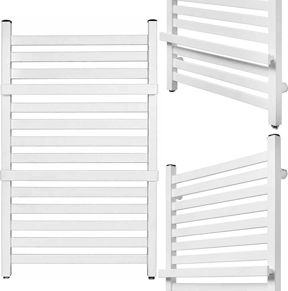 Fürdőszobai Fali Radiátor Fehér Létra GR-KW1 750 x 530 12 Bordás 454W