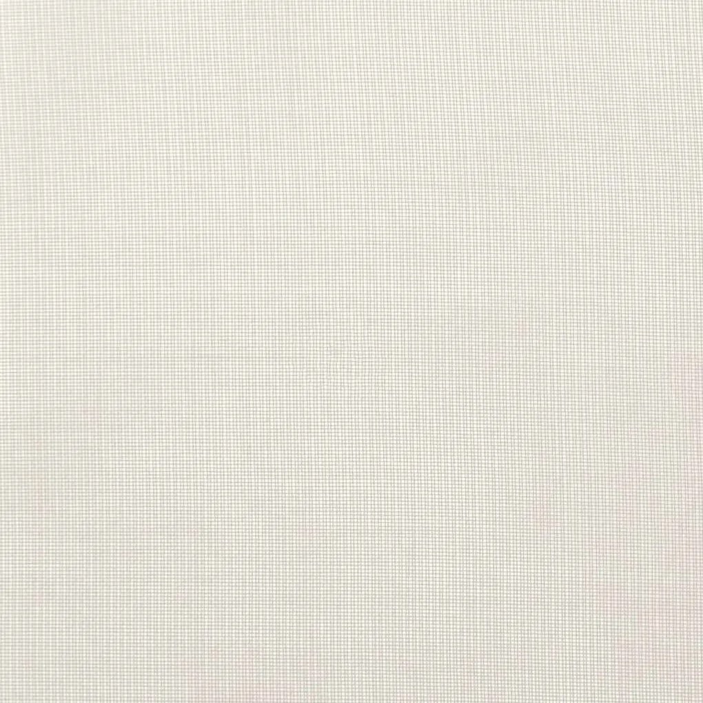 2 db krémszínű fátyolfüggönyök rojtokkal 140x225 cm