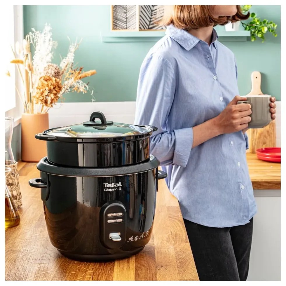 Fekete rizsfőző RK103811 – Tefal