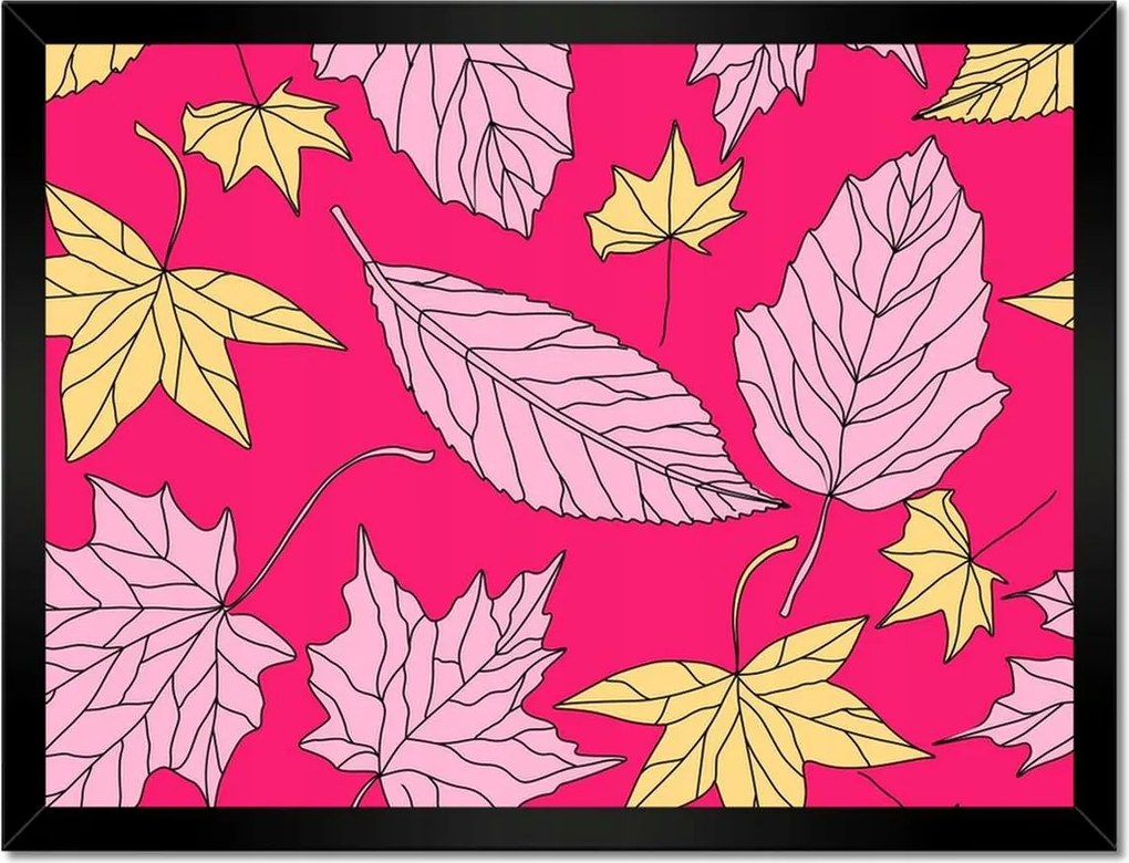 Poszterek keretben 40x30 Modern szárított levelek