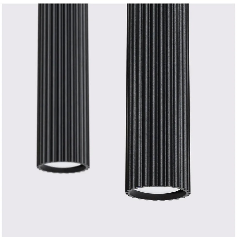 Fekete függőlámpa Gleam – Sollux