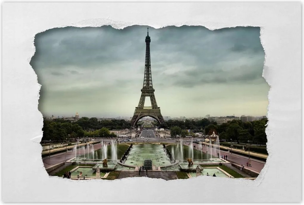 Poszterek 60x40 Eiffel-torony fotó