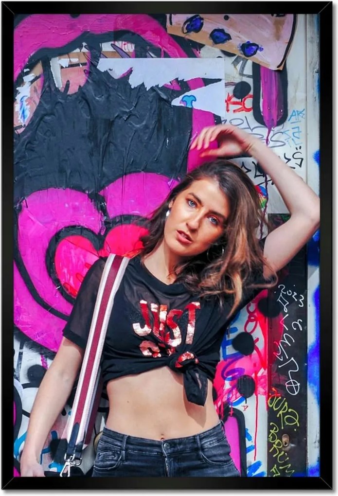 Poszterek keretben 40x60 Graffiti Utcaművészet