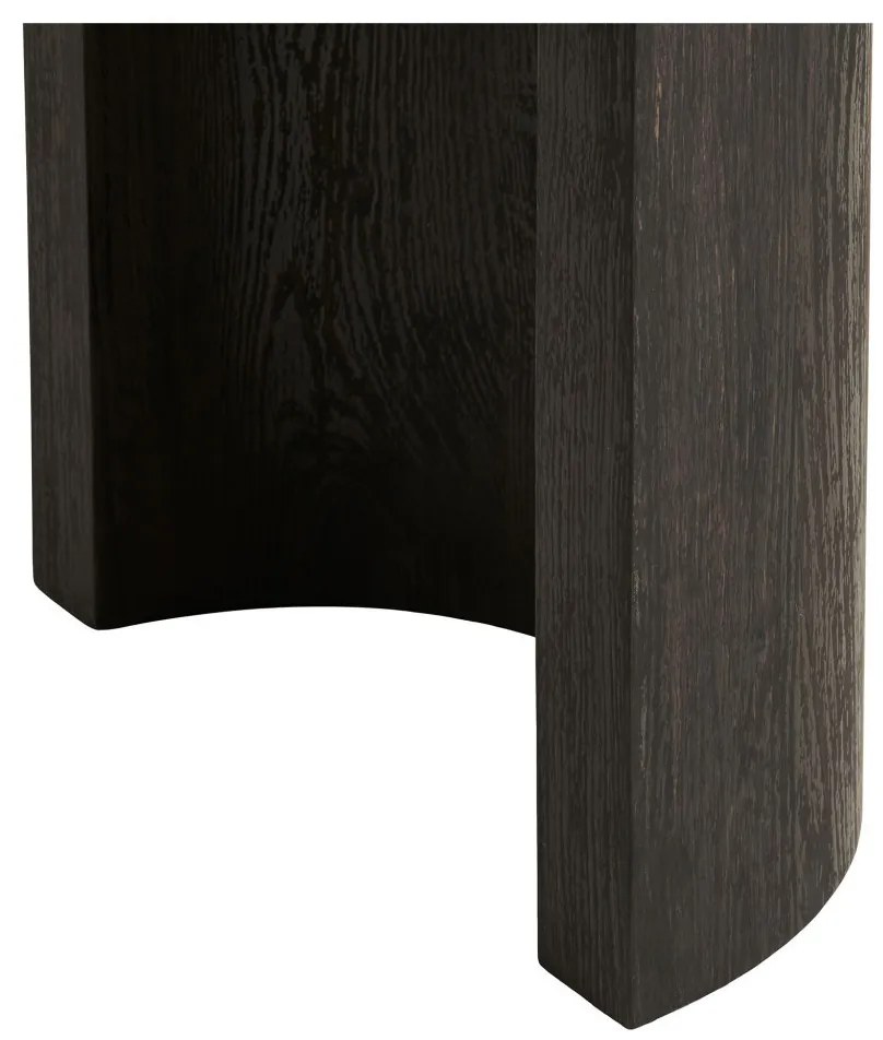 Bibione konzolasztal sötétbarna, 38x114x75 cm