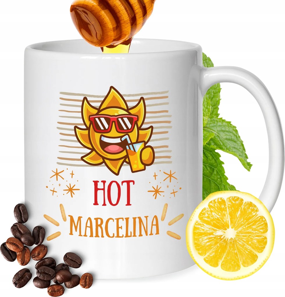 Bögre Marcelina Barátnőknek Ajándék Nyomtatott Fehér 330ml