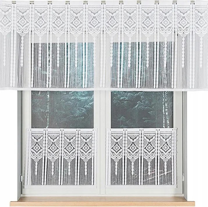 Mg Irigy Hónaljmirigy Makrama Zsinór 180x75cm kész Fehér lengyel Inara