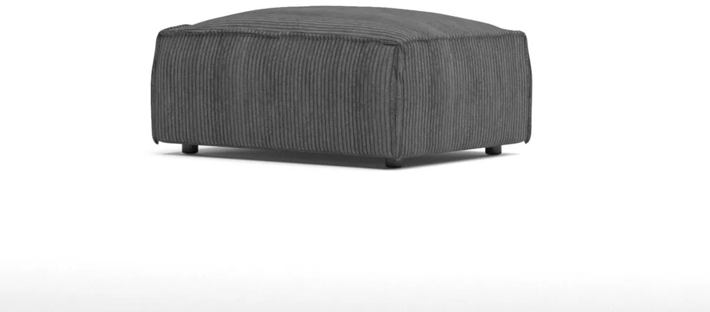 CELIE U alakú ülőgarnitúra + puff, 327x67x176, lincoln 75