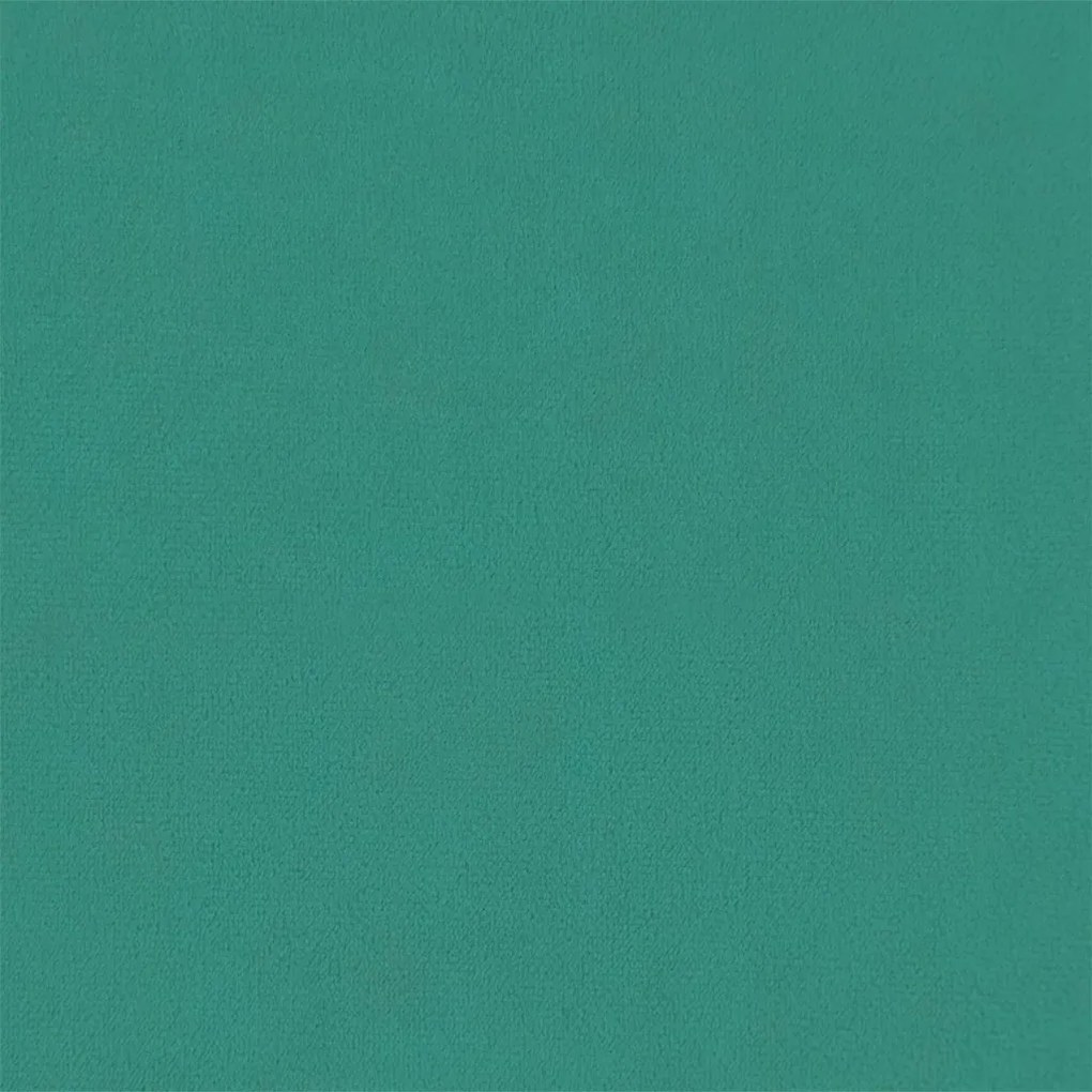 vidaXL Forgós Íróasztali Székek 2 db 54 x 55 x 90 cm Türkiz Bársony