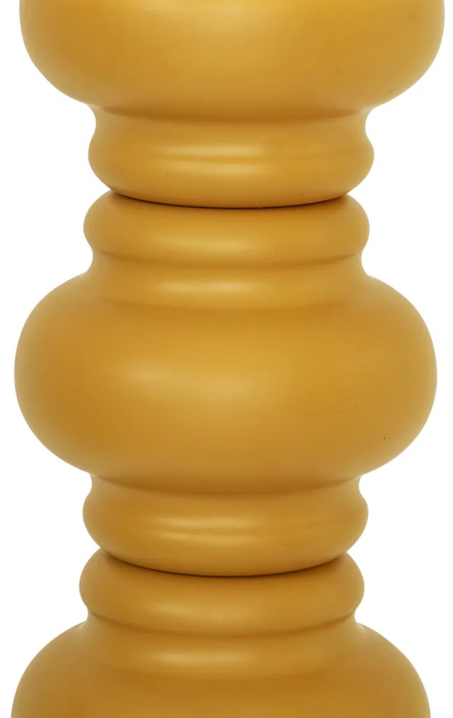 Retro állólámpa mustár sárga matt üveggel - Fedde