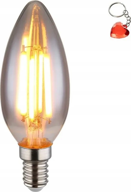 Led gyertya izzó E14 6W 1800K Ww Led Bulb 10588S Globo