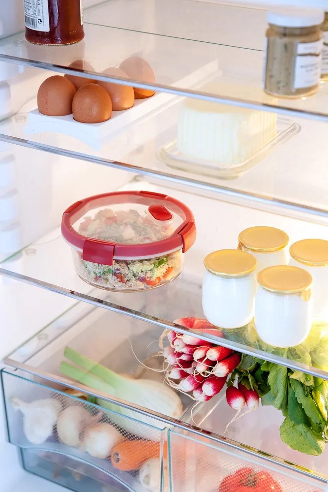 CURVER SMART COOK ÜVEG ÉTELTARTÓ DOBOZ - 2,3 L ( 20 x 7 x 29)