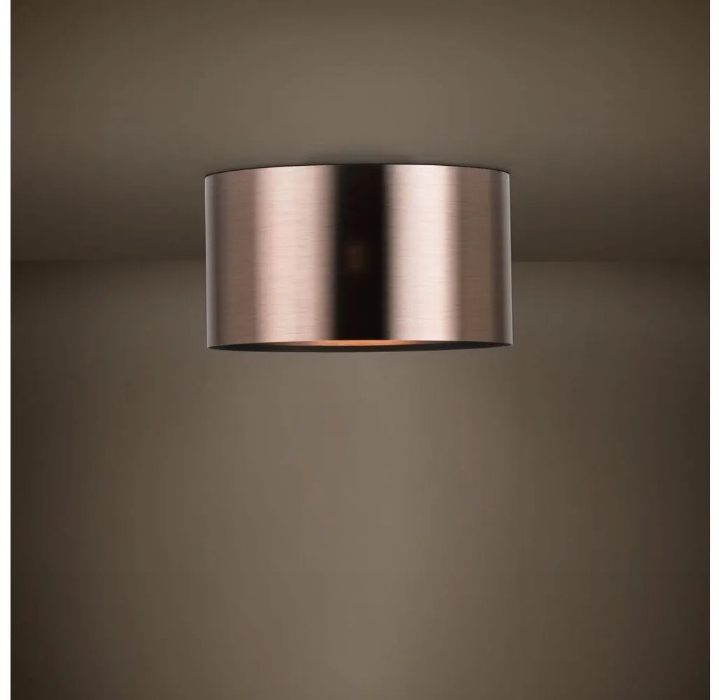 Eglo 390114 - Mennyezeti lámpa SAGANTO 1xE27/25W/230V réz