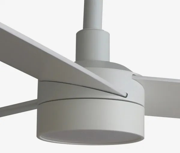 FARO 34297WT-1TW - LED Dimmelhető ventilátor RUDDER L LED/18W/230V fehér átm. 132 cm WT + távirányító