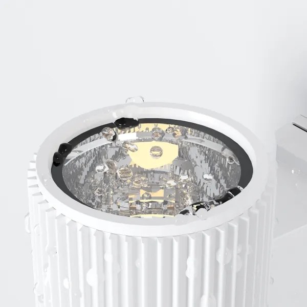 Maytoni O419WL-01W - Kültéri fali lámpatest RANDO 1xE27/60W/230V IP54 fehér