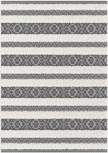 Kétszintes Szőnyeg Shaggy Szürke Indiana 120x170cm