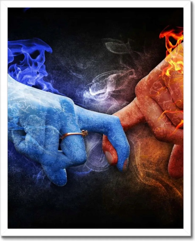 Poszterek keretben 40x50 Nehéz szerelem