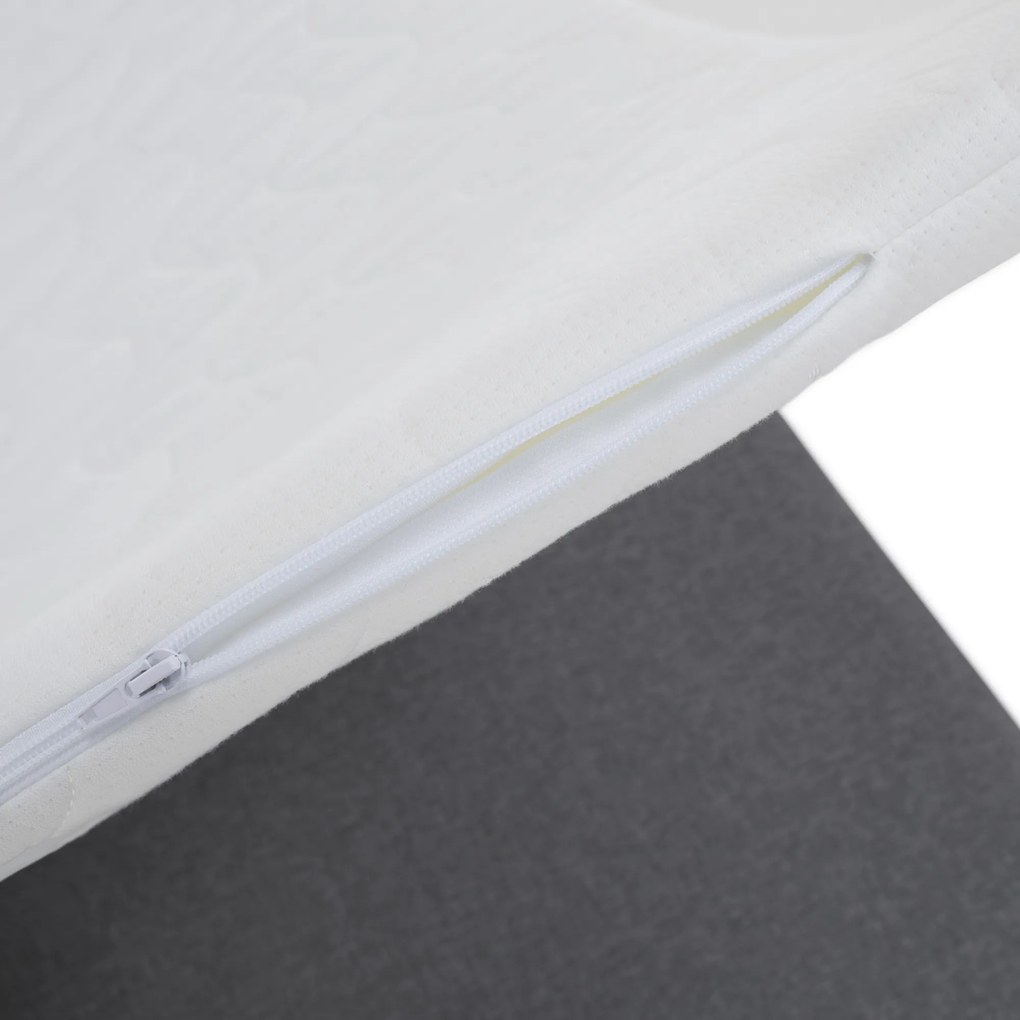 Boxspring ágy, szürke, 180x200, ADARA