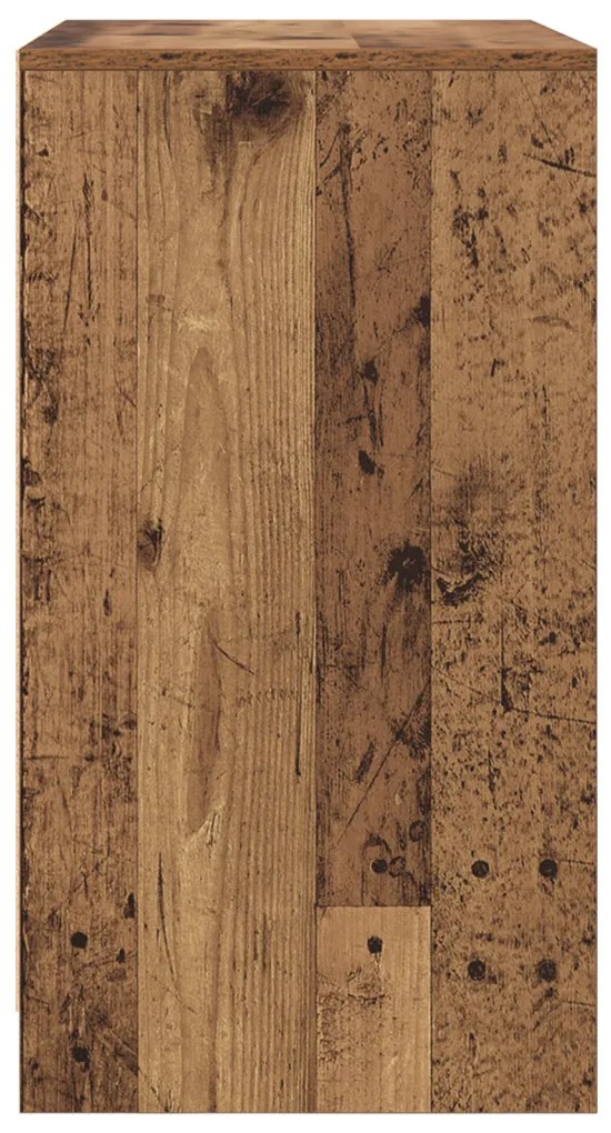 Büfé Régi Fa 70x41x75 cm Gépelt Fa