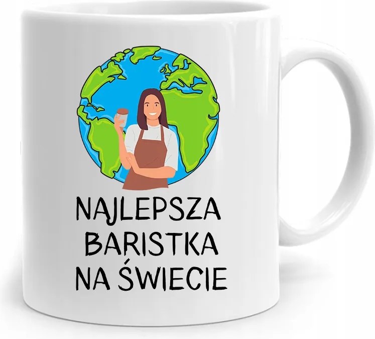 Barista Kávézó Ajándék Bögre fényképes nyomtatással