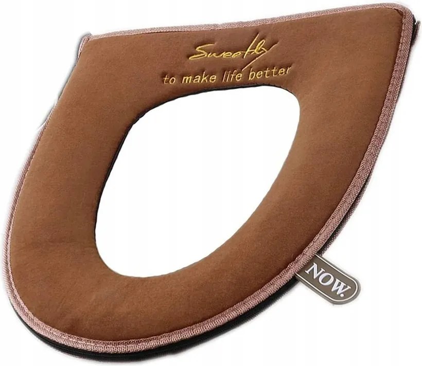 Univerzális Wc-ülőke Melegítő Prémium Meleg Barna