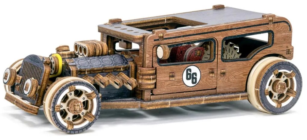 Hot Rod 3D fa puzzle &#8211; Limitált kiadás