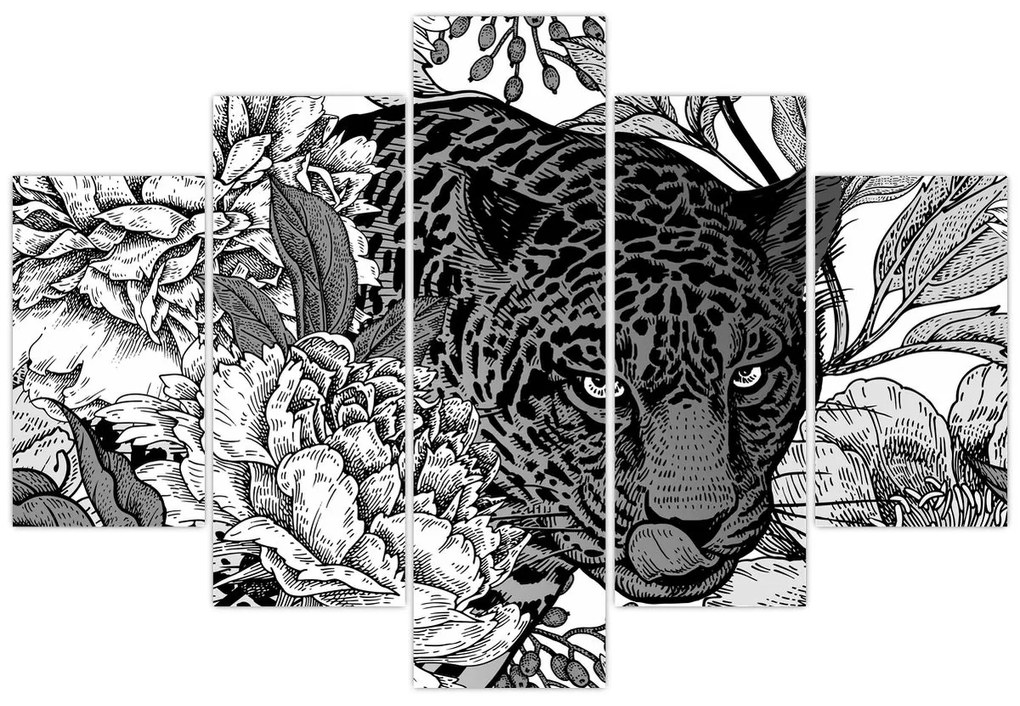 Kép - Egzotikus kert (150x105 cm)