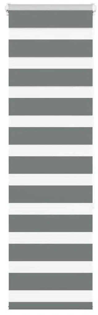 zebrafüggönnyel sötét szürke szövetszélesség 35,9 cm poliészter