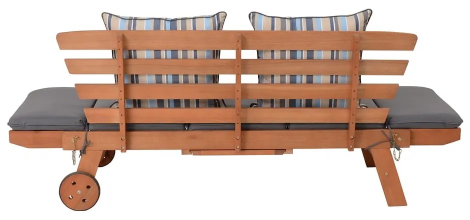 Barna tömörfa kerti pad Rincon – Garden Pleasure
