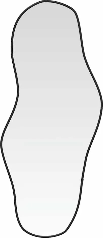 vidaXL fekete falitükör 80x35 cm