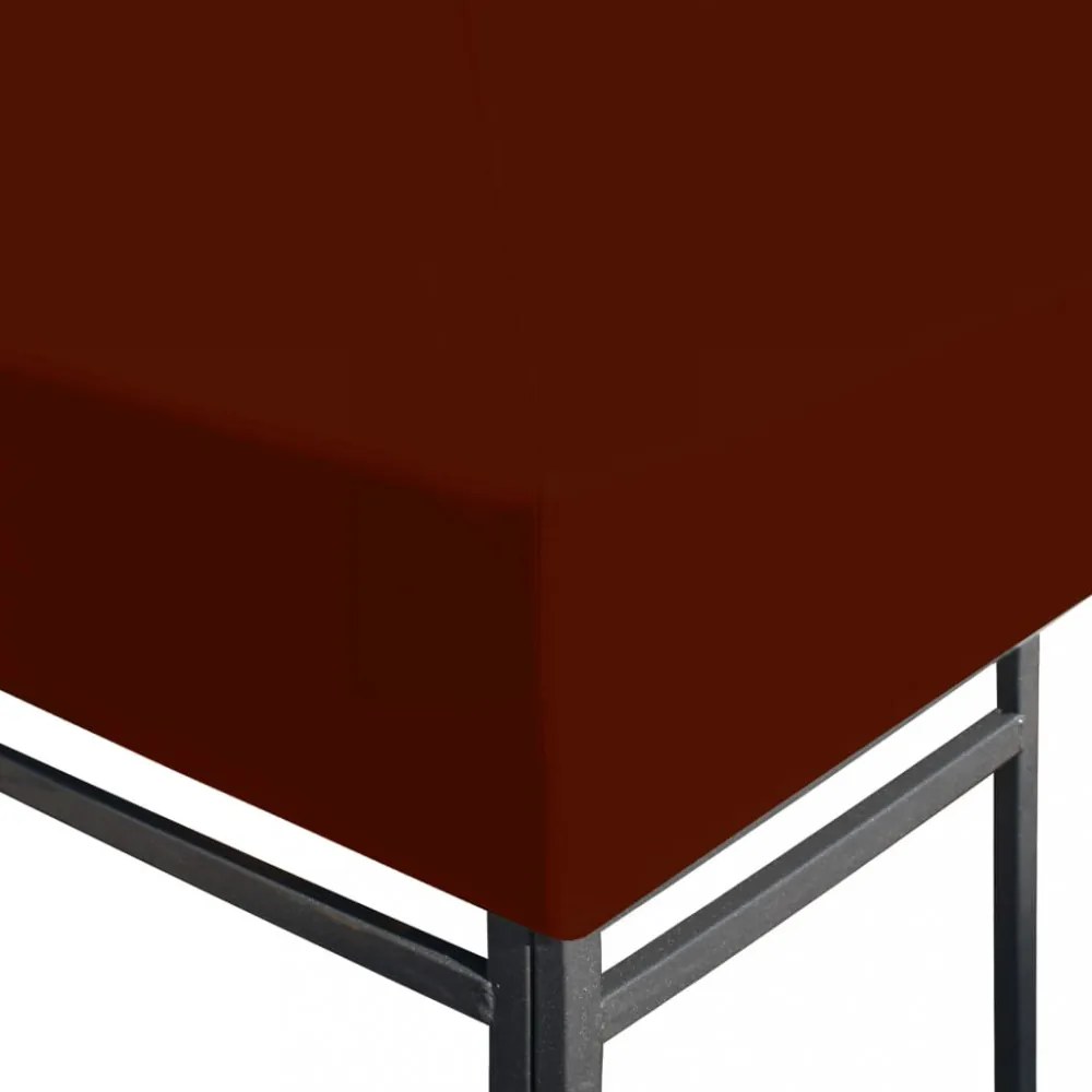 terrakotta pavilon tetőponyva 310 g/m² 3 x 4 m