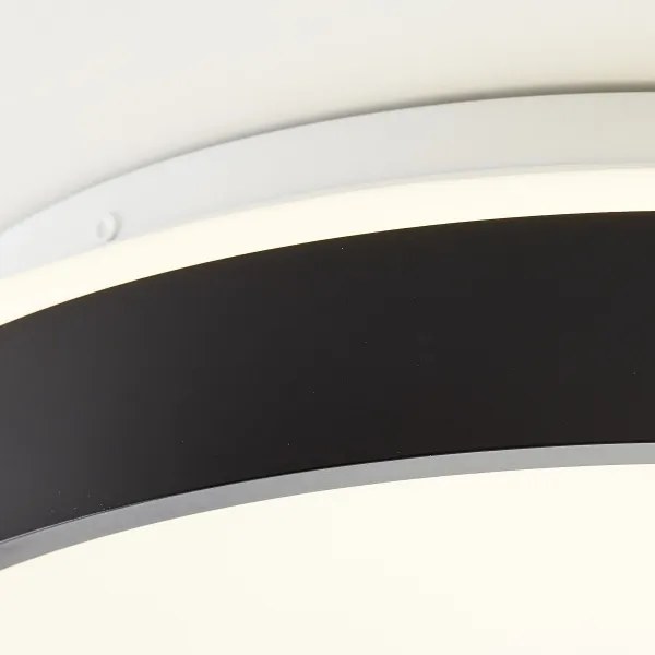 Brilliant - LED Mennyezeti lámpa KALMAR LED/26W/230V 3000K átm. 39 cm fekete