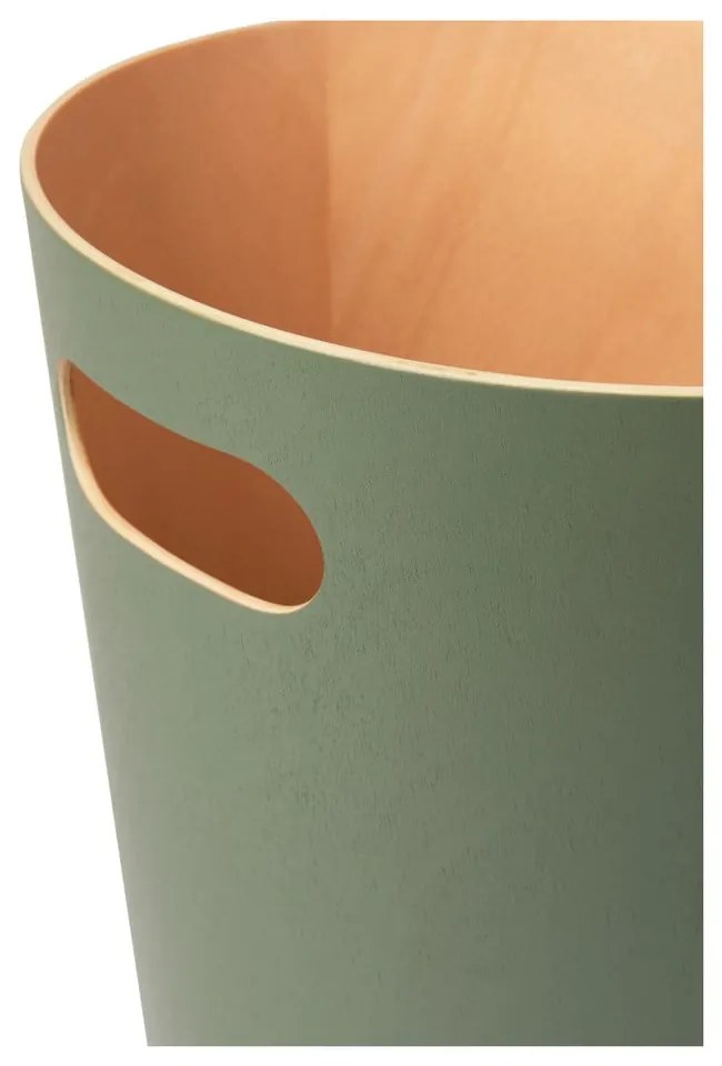 Zöld irodai szemetes 7,5 l Woodrow – Umbra