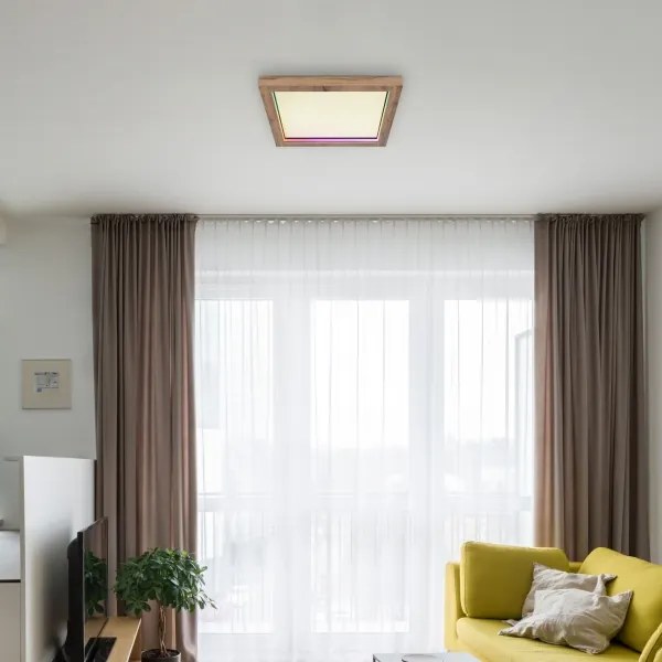 Globo 41374-24 - BRANZA LED RGBW 24W mennyezeti lámpa, dimmelhető, DO