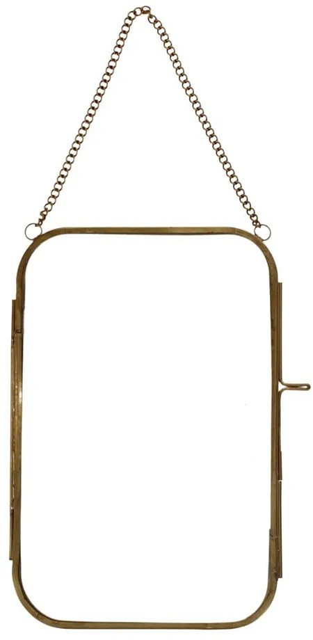 Aranyszínű fém fali képkeret 14x20 cm – Rex London