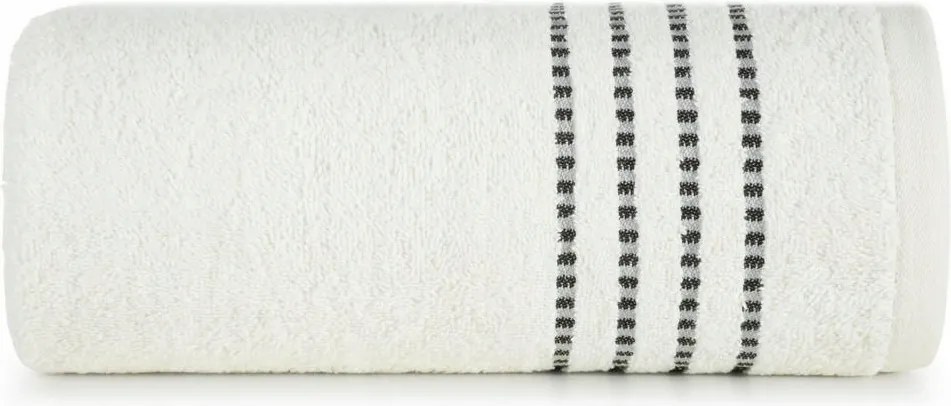 Törölköző 50x90 krém színű 500g/m2 frottír Fiore