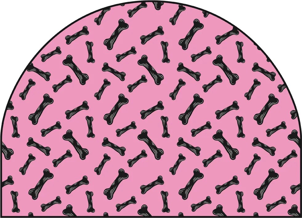 PIPPER. Védő textil falmatrica – Ív – Csontocskák Méret: 120x96cm, Indíték: név nélkül