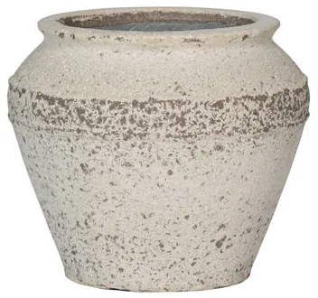 Pottery Pots Eros, krétafehér, többféle méretben – fazekas edények méretek: L: ⌀ 54 x 46 cm