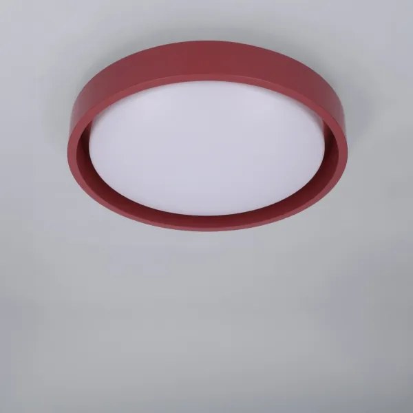 Brilagi - LED mennyezeti lámpa MATTEO LED/24W/230V átm. 31 cm piros