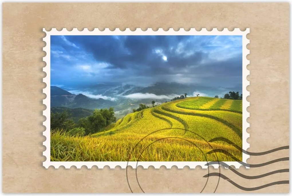 Poszterek 90x60 Kilátás Tájkép