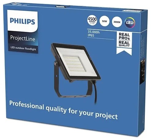 Philips - LED Kültéri reflektor PROJECTLINE LED/50W/230V IP65 3000K