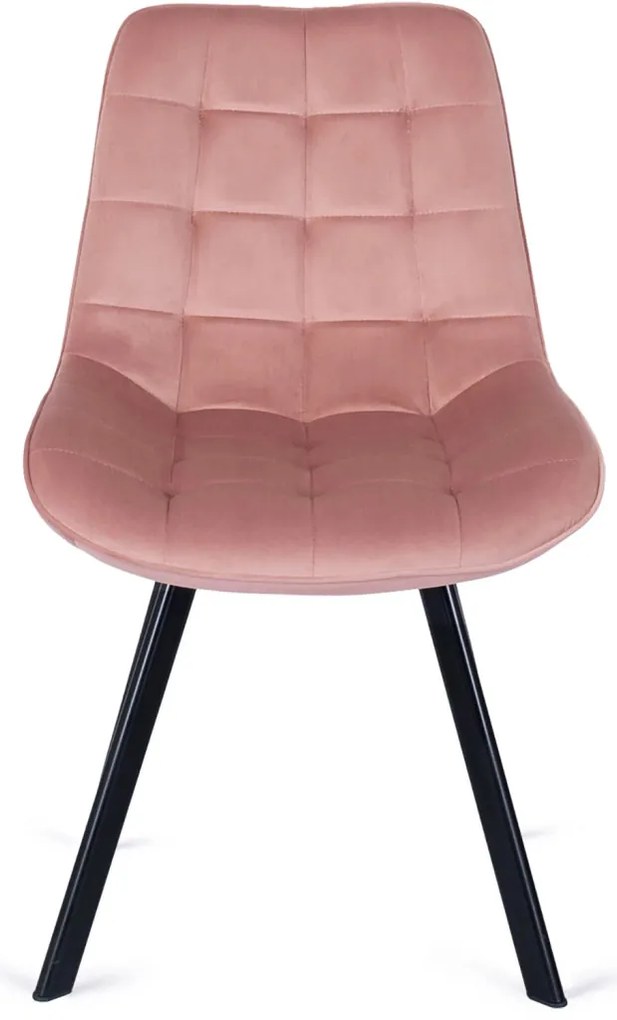 Rózsaszín Bársony Étkezőszék RICK